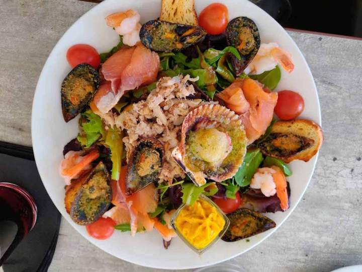 Salade de fruits de mer Martigues